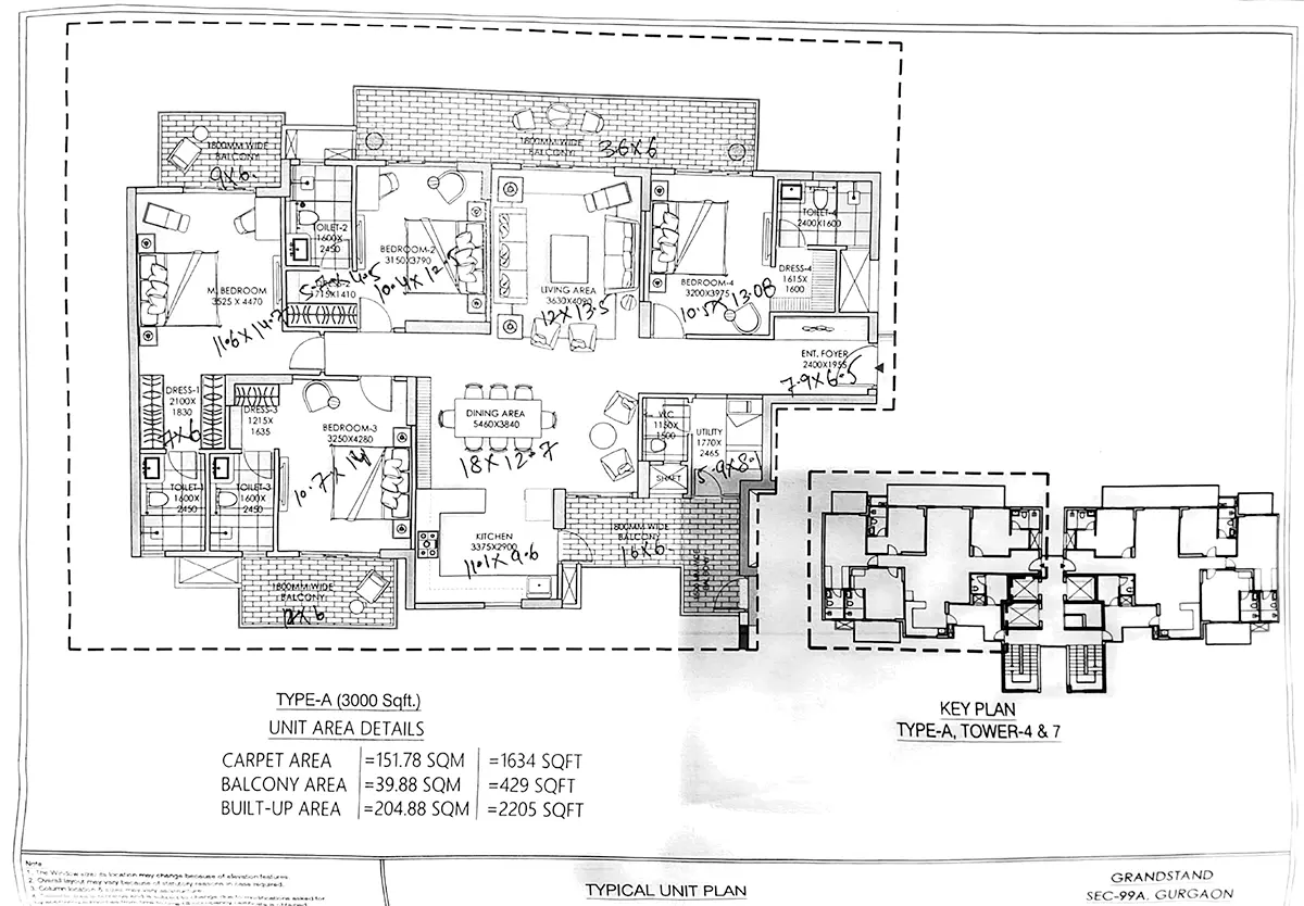 ATS Grandstand Floor Plans